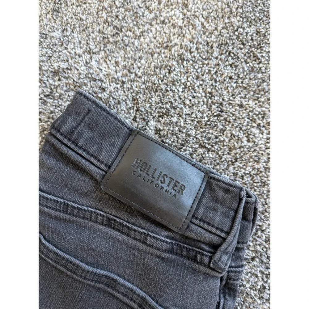 Hollister California Athletic Skinny Jeans Black‎ Men's W28 L30 Advanced Stretch